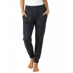 Athleta Pants Salutation Textured Jogger Dreamweaver Black Womens Size M